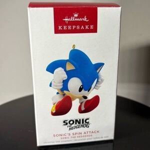 Sonic the Hedgehog 2023 Hallmark Keepsake Ornament With Box